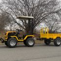 Taurus Tauros ZX 18 PRO 4x4, 18,5 LE-s kertészeti kistraktor, széles kerekekkel, hótolólappal, bukókerettel, és utánfutóval szenzációs áron !!! 2. kép