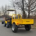 Taurus Tauros ZX 18 PRO 4x4, 18,5 LE-s kertészeti kistraktor, széles kerekekkel, hótolólappal, bukókerettel, és utánfutóval szenzációs áron !!! 4. kép