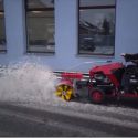  Panter FD-5 minitraktor seprőgéppel, (Cseh gyártmányú), 16 LE-s, szenzációs áron 9. kép