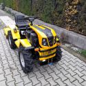 Taurus Minitraktor Tauros ZX 18 4x4, 18 LE-s, „Y” késes szárzúzóval !!! 9. kép
