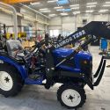Taurus 25 LE-s Tauros ZX25A 4x4 professzionális keskeny nyomtávú kertészeti traktor homlokrakodóval 2. kép