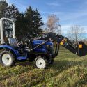 Taurus 25 LE-s Tauros ZX25A 4x4 professzionális keskeny nyomtávú kertészeti traktor homlokrakodóval 5. kép