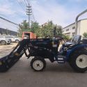 Taurus 30 LE-s Tauros ZX25B 4x4 professzionális keskeny nyomtávú kertészeti traktor homlokrakodóval 10. kép