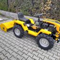 Taurus Tauros ZX 18 4x4, 18 LE-s, kertészeti kistraktor „Y” késes szárzúzóval !!! 7. kép