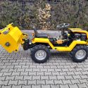  Tauros ZX 18 4x4, 18 LE-s, kertészeti kistraktor „Y” késes szárzúzóval !!! 6. kép