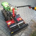 MGM Lampacrescia 13 le-s MGM Lampacrescia Castoro Super Honda ipari kivitelű síkelőkészítő-talajszekcionáló egytengelyes kistraktor 8. kép