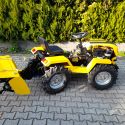  Tauros ZX 18 4x4, 18 LE-s, kertészeti kistraktor talajmaróval, szenzációs áron !!! Csupán 90 cm külső szélesség !!! 2. kép