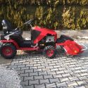 DAKR Panter FD-5 multifunkcionális traktor „Y” késes szárzúzóval, (Cseh gyártmányú), 16 LE-s, szenzációs áron 3. kép