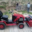 DAKR Panter FD-5 multifunkcionális traktor „Y” késes szárzúzóval, (Cseh gyártmányú), 16 LE-s, szenzációs áron 4. kép