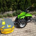 MGM Lampacrescia 13 le-s Castoro Super Honda ipari kivitelű fűkaszáló kistraktor („Kemper” jellegű kettődobos kaszával) 2. kép