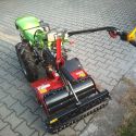 MGM Lampacrescia 13 le-s MGM Lampacrescia Castoro Super Honda ipari kivitelű síkelőkészítő-talajszekcionáló egytengelyes kistraktor 4. kép