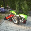 MGM Lampacrescia 13 le-s MGM Lampacrescia Castoro Super Honda ipari kivitelű síkelőkészítő-talajszekcionáló egytengelyes kistraktor 6. kép