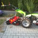 MGM Lampacrescia 13 le-s MGM Lampacrescia Castoro Super Honda ipari kivitelű síkelőkészítő-talajszekcionáló egytengelyes kistraktor 9. kép