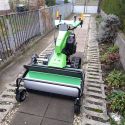 MGM Lampacrescia MGM TTR 886 HD ipari kivitelű lánctalpas rézsűnyíró gazvágó-mulcsozó gép, 13,5 LE-s Briggs&Stratton XR 2100 kivitelű motorral meredek lejtők nyírására 3. kép