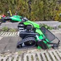 MGM Lampacrescia MGM TTR 886 HD ipari kivitelű lánctalpas rézsűnyíró gazvágó-mulcsozó gép, 13,5 LE-s Briggs&Stratton XR 2100 kivitelű motorral meredek lejtők nyírására 9. kép