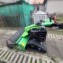 MGM Lampacrescia MGM TTR 886 HD ipari kivitelű lánctalpas rézsűnyíró gazvágó-mulcsozó gép, 13,5 LE-s Briggs&Stratton XR 2100 kivitelű motorral meredek lejtők nyírására 11. kép
