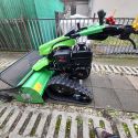 MGM Lampacrescia MGM TTR 886 HD ipari kivitelű lánctalpas rézsűnyíró gazvágó-mulcsozó gép, 13,5 LE-s Briggs&Stratton XR 2100 kivitelű motorral meredek lejtők nyírására 12. kép