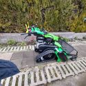 MGM Lampacrescia MGM TTR 886 HD ipari kivitelű lánctalpas rézsűnyíró gazvágó-mulcsozó gép, 13,5 LE-s Briggs&Stratton XR 2100 kivitelű motorral meredek lejtők nyírására 3. kép