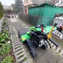 MGM Lampacrescia MGM TTR 886 HD ipari kivitelű lánctalpas rézsűnyíró gazvágó-mulcsozó gép, 13,5 LE-s Briggs&Stratton XR 2100 kivitelű motorral meredek lejtők nyírására 6. kép