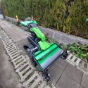 MGM Lampacrescia MGM TTR 886 HD ipari kivitelű lánctalpas rézsűnyíró gazvágó-mulcsozó gép, 13,5 LE-s Briggs&Stratton XR 2100 kivitelű motorral meredek lejtők nyírására 7. kép