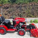 DAKR Cseh gyártmányú 22 LE-s Panter FD-52V multifunkcionális mulcsozó traktor 2. kép