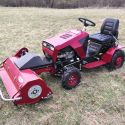 DAKR Panter FD-5 minitraktor „Y” késes szárzúzóval, (Cseh gyártmányú), 16 LE-s, szenzációs áron 5. kép