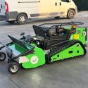 MGM Lampacrescia Honda motoros, Olasz gyártmányú, MGM TRX 87 Hybrid ipari kivitelű távirányítású, gumihevederes gazvágó-mulcsozó gép 2. kép