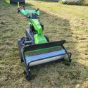 MGM Lampacrescia MGM TTR 886 HD ipari kivitelű lánctalpas rézsűnyíró gazvágó-mulcsozó gép, 13 LE-s HONDA GX 390 Alpin kivitelű motorral meredek lejtők nyírására 3. kép