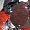 MGM Lampacrescia MGM TTR 886 HD ipari kivitelű lánctalpas rézsűnyíró gazvágó-mulcsozó gép, 13 LE-s HONDA GX 390 Alpin kivitelű motorral meredek lejtők nyírására 4. kép