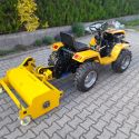  Tauros ZX 18 4x4, 18 LE-s, kertészeti kistraktor „Y” késes szárzúzóval, széles terepes gumikkal !!! 3. kép