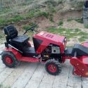DAKR Panter FD-5 minitraktor „Y” késes szárzúzóval, (Cseh gyártmányú), 16 LE-s, szenzációs áron 5. kép