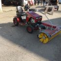 DAKR Panter FD-5 minitraktor seprőgéppel, (Cseh gyártmányú), 16 LE-s, szenzációs áron 3. kép