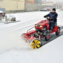 DAKR Panter FD-5 minitraktor seprőgéppel, (Cseh gyártmányú), 16 LE-s, szenzációs áron 10. kép