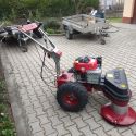 DAKR Dakr Panter FD-344 + RZS121 dobkasza (13 LE-s) cseh gyártmányú professzionális egytengelyes traktor szuper áron !!! 8. kép