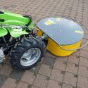 MGM Lampacrescia 13,5 le-s Castoro Super Maxi (FC 130) ipari kivitelű fűkaszáló kistraktor („Kemper” jellegű egydobos kaszával) 4. kép