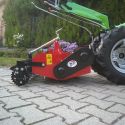 MGM Lampacrescia 13 le-s MGM Lampacrescia Castoro Super Honda ipari kivitelű síkelőkészítő-talajszekcionáló egytengelyes kistraktor 3. kép
