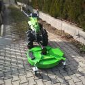 MGM Lampacrescia 13,5 Le-s Castoro Super Mower fűnyíró kivitelű egytengelyes traktor 3. kép