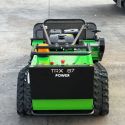 MGM Lampacrescia Honda motoros, Olasz gyártmányú, MGM TRX 87 Hybrid ipari kivitelű távirányítású, gumihevederes gazvágó-mulcsozó gép 2. kép