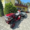 DAKR Cseh gyártmányú 22 LE-s Panter FD-52V kertészeti kistraktor 6. kép
