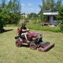 DAKR Cseh gyártmányú 22 LE-s Panter FD-52V multifunkcionális gazvágó traktor 2. kép