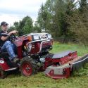 DAKR Cseh gyártmányú 22 LE-s Panter FD-52V multifunkcionális gazvágó traktor 6. kép