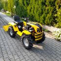  Tauros ZX 18 4x4, 18 LE-s, kertészeti kistraktor talajmaróval, szenzációs áron !!! Csupán 90 cm külső szélesség !!! 5. kép