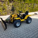  Tauros ZX 18 4x4, 18 LE-s kerti kistraktor, hótolólappal és széles kerekekkel, szenzációs áron !!! 2. kép