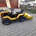  Tauros ZX 18 4x4, 18 LE-s, kertészeti kistraktor „Y” késes szárzúzóval, széles terepes gumikkal !!! 3. kép