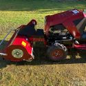 DAKR Panter FD-5 minitraktor „Y” késes szárzúzóval, (Cseh gyártmányú), 16 LE-s, szenzációs áron 5. kép