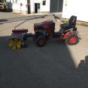 DAKR Panter FD-5 minitraktor seprőgéppel, (Cseh gyártmányú), 16 LE-s, szenzációs áron 6. kép