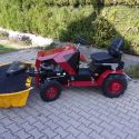 DAKR Panter FD-5 minitraktor dobos kaszával, (Cseh gyártmányú), 16 LE-s, szenzációs áron 3. kép