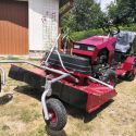 DAKR Panter FD-5 minitraktor fűnyíróasztallal, (Cseh gyártmányú), 16 LE-s, szenzációs áron 3. kép