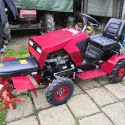 DAKR Panter FD-5 minitraktor talajmaróval, (Cseh gyártmányú), 16 LE-s, szenzációs áron 4. kép