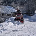 DAKR Cseh gyártmányú 22 LE-s Panter FD-52V kerti kistraktor hótolólappal 3. kép